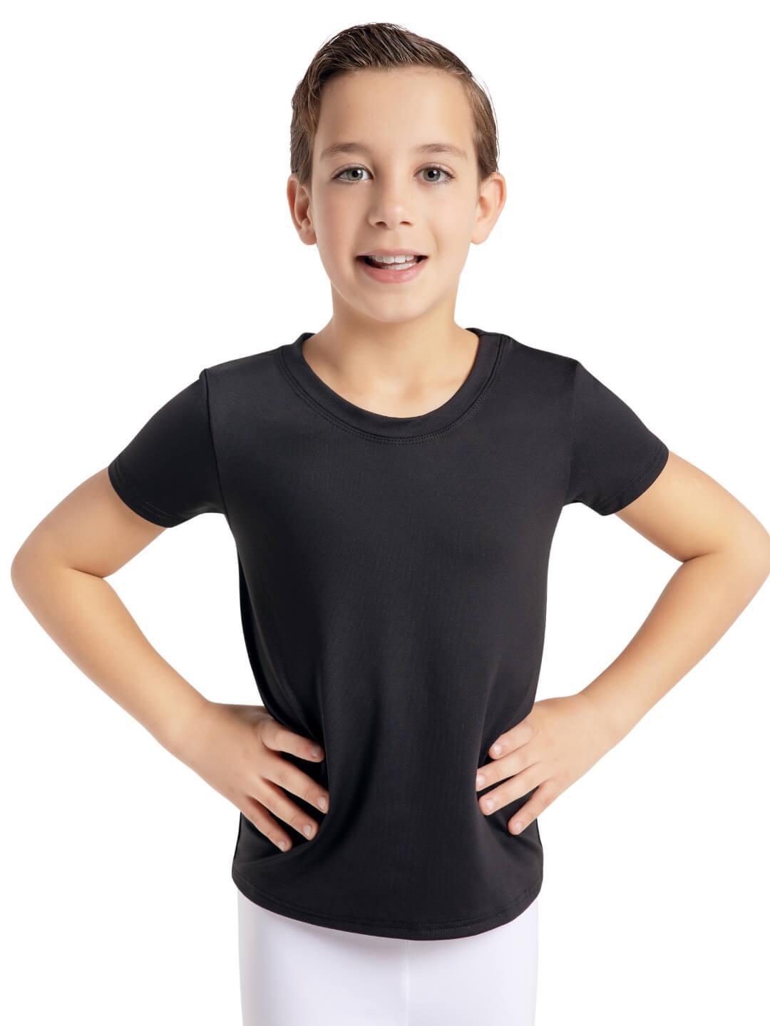 Capezio - Studio Collection Crew Neck Tee - Boys - SE1061B